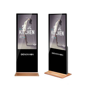 43 "vendita calda ultra sottile supporto da pavimento <span class=keywords><strong>Digital</strong></span> Signage Totem Video pubblicità giocatore Display Lcd - Product Image 2