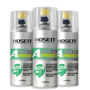 Peinture en aérosol à base d'eau personnalisée HOSEN 92% à deux composants, peinture en aérosol acrylique chromée - Product Image 6