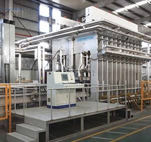 Panneau de meubles en mélamine à cycle court, stratifié MDF HDF <span class=keywords><strong>PB</strong></span>, machine de stratification à chaud - Product Image 6