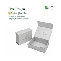 Boîte cadeau compostable non enduite, durable, de type tiroir, avec logo personnalisé, emballage de parfum avec intérieur doublé de papier