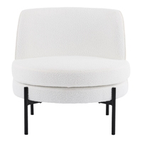 Fauteuil lounge simple moderne de luxe Canapé pivotant en tissu pour la salle à manger et les loisirs pour le salon ou les meubles d'hôtel