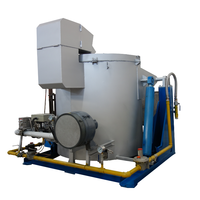 Kantelen Type Oven Industriële Reverberatory Metalen Smeltoven