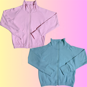 ملابس أطفال منسوجة بألوان مخصصة للخريف والشتاء ، مجموعات ملابس رياضية من القماش المخملي للفتيات والفتيان - Product Image 2