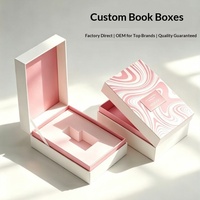 Boîtes cadeaux haut de gamme personnalisées Shaher pour cosmétiques, bijoux, livres, emballage en papier double cuivre, impression flexographique quadricolore