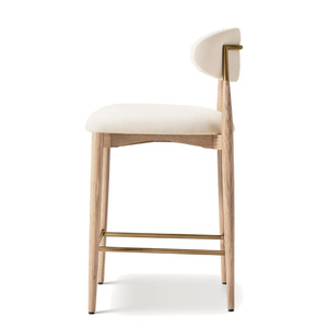Phong cách mới Nordic vải gỗ truy cập Phân nhà Thanh đồ nội thất hiện đại chất lượng cao Rắn <span class=keywords><strong>Oak</strong></span> thanh phân - Product Image 4