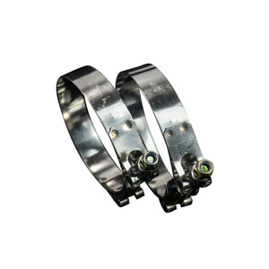 Stainless Steel 304T Exhaust <b>Pipe</b> Clamp 3 Inch 79-87 For <b>Silicone</b> Turbine Hoses Universal Fit - Product Image 2