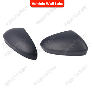 อะไหล่รถยนต์กระจกมองหลังสำหรับรถรุ่น Ford FUSION 2013-20 US สีดำ ABS นูน - Product Image 2