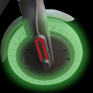 Neumático sólido fluorescente de 8,5 pulgadas a prueba de explosiones, accesorios de repuesto para patinete eléctrico <span class=keywords><strong>Xaiomi</strong></span> M365 /M365 PRO - Product Image 6