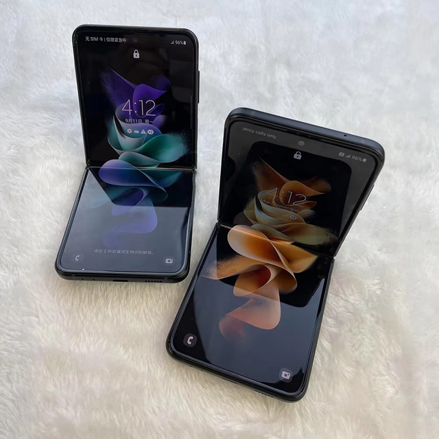 Cheap Used Phones Z Flip3 Wholesale Used Cell Phones Fold Bulk Smartphone Use Mobile Phone Refurbished Low Price 5g