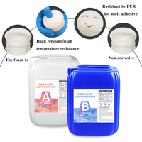 1A: l'uréthane 1B liquide rigide durable écume pour le remplissage d'illustration/Gap