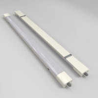 Luminaire LED Tri-proof IP65 étanche, anti-poussière et anti-humidité 18W 36W 45W pour entrepôt, garage, éclairage industriel