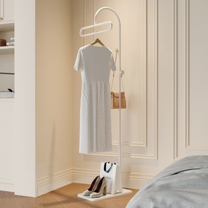 Porte-manteau en métal direct d'usine pour entrée salon chambre à coucher organisateur de vêtements en <span class=keywords><strong>ardoise</strong></span> à un niveau pour mur Style debout au sol - Product Image 3