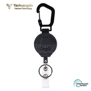 Cordon en plastique pour l'escalade en extérieur, boucle de traction facile, haute élasticité, porte-clés rétractable étanche pour voiture - Product Image 6