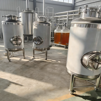 Réservoir de fermentation de kombucha de haute qualité 200L, construction d'une petite usine de thé kombucha