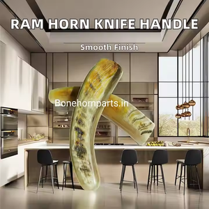 อุปกรณ์ตกแต่งรูปสัตว์ในทะเลทำจากธรรมชาติแกะสลักรูปเขาควายขัดเงาสามารถปรับแต่งได้หลากหลายขนาด - Product Image 3