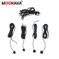 NOUVEAU T5 3D 360 PRO HD Car Camera Surround View System DVR Driving With Bird View Panorama System Anti-Fog & Rain-Proof