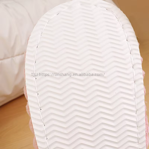 Nuevas Pantuflas de Casa con Punta Cerrada de Pana para Mujer, con Suela de Eva, Pantuflas de Interior para Mujer, Nuevos Estilos con la Mejor Calidad - Product Image 4