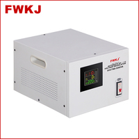 Écran LCD OEM 2kva 3kva 5kva avr 220v ac tension d'entrée automatique 80V-260V régulateurs/stabilisateurs de tension