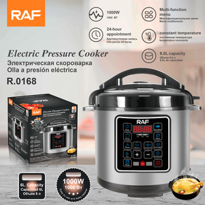 Olla a Presión Eléctrica RAF de 6L y 1000W con <span class=keywords><strong>14</strong></span> Funciones para Arroz, Sopa y Guisos, para Cocina Casera - Product Image 2