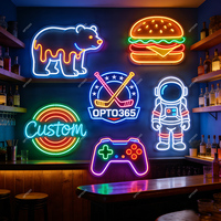Livraison directe, néon flexible, arts, acrylique haute transparence, sans MOQ, décoration murale, fête, intérieur, chambre, enseignes lumineuses au néon LED personnalisées