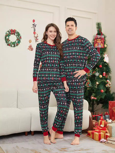 Pyjamas familiers pyjamas ensemble adultes enfants bébé hommes femmes noël famille correspondant pyjamas - Product Image 4