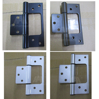 Charnières pivotantes en aluminium sur mesure pour portes battantes 100*46mm, couleur personnalisée, pour cuisine et salle de bain, fermeture douce, design moderne