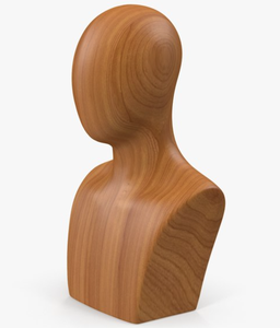 Bases et supports de mannequin en acajou massif - Product Image 4