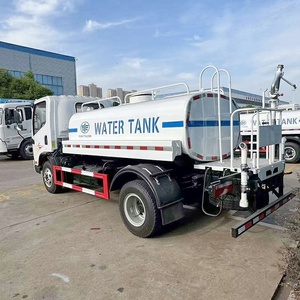 Camión Cisterna Multifuncional FAW de 5m³, Camión de Transporte de Agua para Riego y Suministro de Agua de Emergencia - Product Image 6