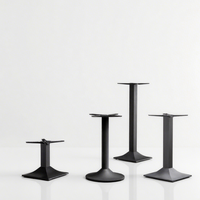 Base de table en acier inoxydable personnalisée de haute qualité, accessoire de chaise, plateau de base, plaque de base, divers styles - Services d'usinage