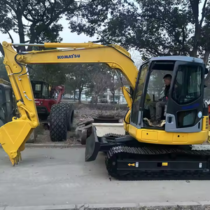 Venta superior usado Komatsu PC78US Mini Excavadora hidráulica de orugas 7,8 toneladas japonés de segunda mano precio atractivo motor - Product Image 5