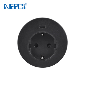 เต้ารับแบบเสียบผนัง65W สำหรับตั้งโต๊ะ EU อเนกประสงค์ AC-01EU-65C ชาร์จเร็ว - Product Image 6