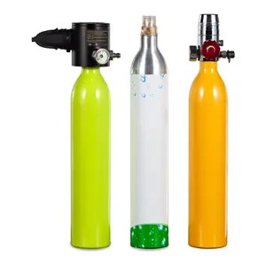 Respirateur de plongée sous-marine avec type de sangle de 0.3l-21l, cylindre d'oxygène simple, portable, équipement de respiration, nouveauté
