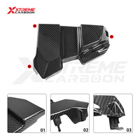XTREME Couvercle de boîte à fusibles 100% fibre de carbone sèche brillant/mat pour compartiment moteur BMW M3 M4 G80 G82, couvercle supérieur de boîte à fusibles de relais
