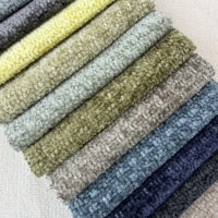 Tissu d'ameublement confortable 100 % polyester uni, tendance mode, nouveau produit, idéal pour canapé de salon