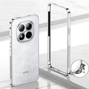 <span class=keywords><strong>Custodia</strong></span> Protettiva di Lusso in Metallo con <span class=keywords><strong>Bumper</strong></span> per Xiaomi Redmi Note 15 Pro+ / Note 15 Pro / Note 15 Versione Cinese, Cornice in Alluminio - Product Image 1