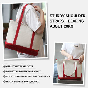 本月阿里巴巴最畅销产品多功能棉杂货帆布手提袋 - Product Image 6