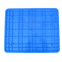 Caisse en plastique industrielle avec séparateur personnalisé, empilable, boîte européenne, caisse robuste, boîte logistique en plastique, caisse en plastique européenne