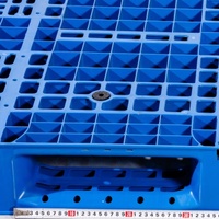 Paleta de Plástico Encajable de Doble Entrada Tipo Euro 1200x800x150mm, Paleta de Almacenamiento Industrial y Logística