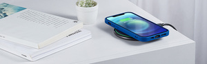 <span class=keywords><strong>Chargeur</strong></span> <span class=keywords><strong>sans</strong></span> <span class=keywords><strong>fil</strong></span> rapide pour téléphones 12W alliage d'aluminium électrique durable et élégant - Product Image 6