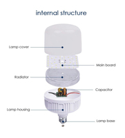 B22 E27 Titulaire T-Forme 5W 10W 15W 20W 30W 40W 50W Led Ampoule Lampe Fabricant Matière Première Led Ampoule Lumières, Bombillo Led,Focos Led