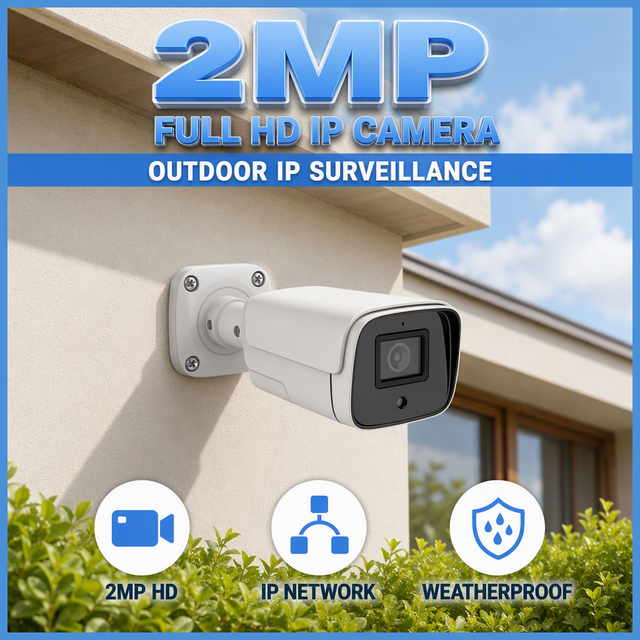HIKWIFI Analog Surveillance Camera AHD Video Camera 2MP Analog Security CCTV 1080P 2MP Bullet Camera