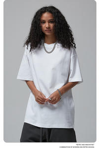 T-shirt personnalisé AR000 de haute qualité 230GSM, design vintage surdimensionné, style streetwear, épaules tombantes, 100% coton, poids lourd 230GSM - Product Image 5