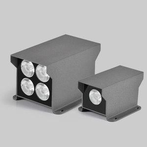 Prezzo all'ingrosso IP65 parete quadrata, 180 ° doppia testa LED faretto esterno <span class=keywords><strong>per</strong></span> giardino e Patio - Product Image 3