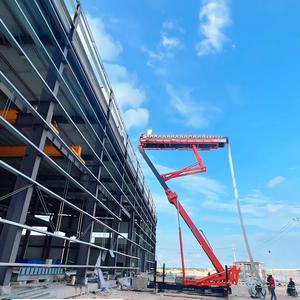 Automatic Color Steel <b>Tile</b> <b>Making</b> At Height <b>Machine</b> 8 Ton Track Lifter 160HP Diesel HuaEagle for Factory Roof - Product Image 6