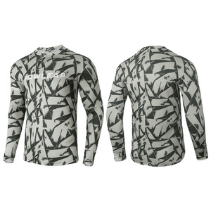 OEM personalizado diseño de secado rápido fuera de carretera bicicleta de montaña <span class=keywords><strong>Jersey</strong></span> fino transpirable <span class=keywords><strong>MTB</strong></span> ciclismo Downhill <span class=keywords><strong>Jersey</strong></span> proveedor - Product Image 2