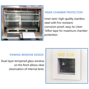 Gaoxin 1500L thép không gỉ cao/thấp độ ẩm nhiệt độ đi xe đạp lập trình mô phỏng môi trường độ tin cậy cho - Product Image 2