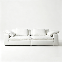 Großhandel Cloud-Sofa mit Holzrahmen Zeitgenössisches Luxus-Modulares Ecksofa für Wohnzimmer Hotel Apartment Villa