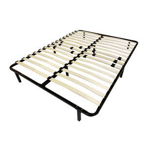 Estructura de <span class=keywords><strong>cama</strong></span> tamaño Queen ajustable con listones de madera, <span class=keywords><strong>base</strong></span> de <span class=keywords><strong>cama</strong></span> <span class=keywords><strong>minimalista</strong></span> para <span class=keywords><strong>base</strong></span> de colchón, diseño sin ruido - Product Image 2