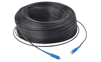 Fabricación de fábrica FTTX G657A al aire libre preconectado SC/UPC/APC Cable de fibra Cable de bajada FTTH Cable de conexión de fibra óptica