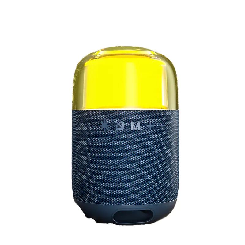 Best bewerteter Amazon Mini-Lautsprecher Wasserdichte Bluetooth-USB-AUX-RGB-Außen beleuchtung für Partys Tragbares Kunststoff design